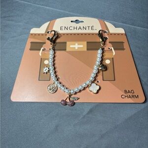 New Enchante Bag Charm NWT